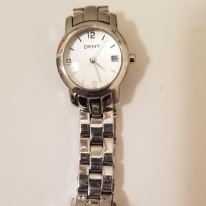 DKNY Silver Link Watch